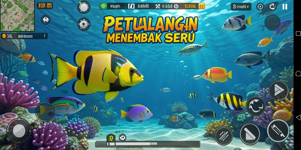 Gameplay seru menembak ikan di 33L dengan grafis yang menarik.