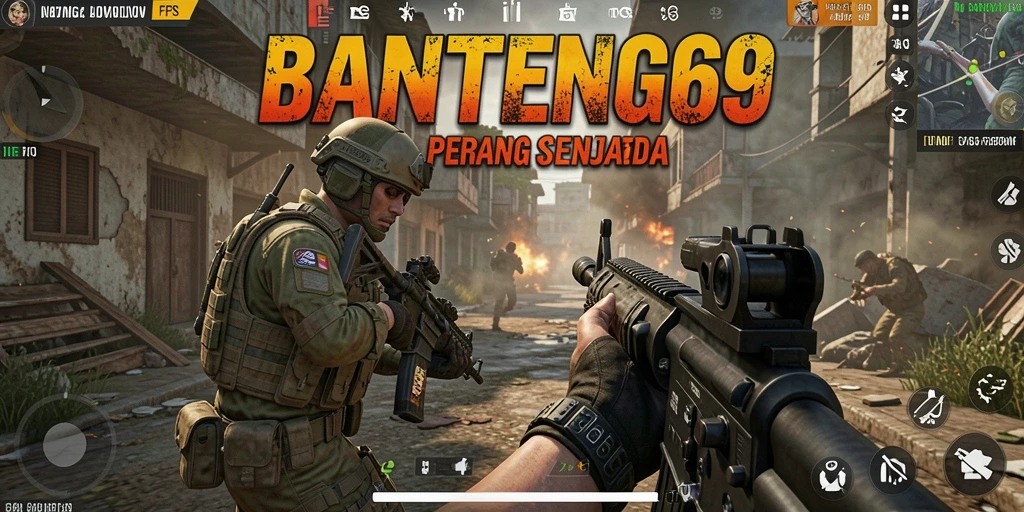 Gameplay menegangkan di medan perang BANTENG69.