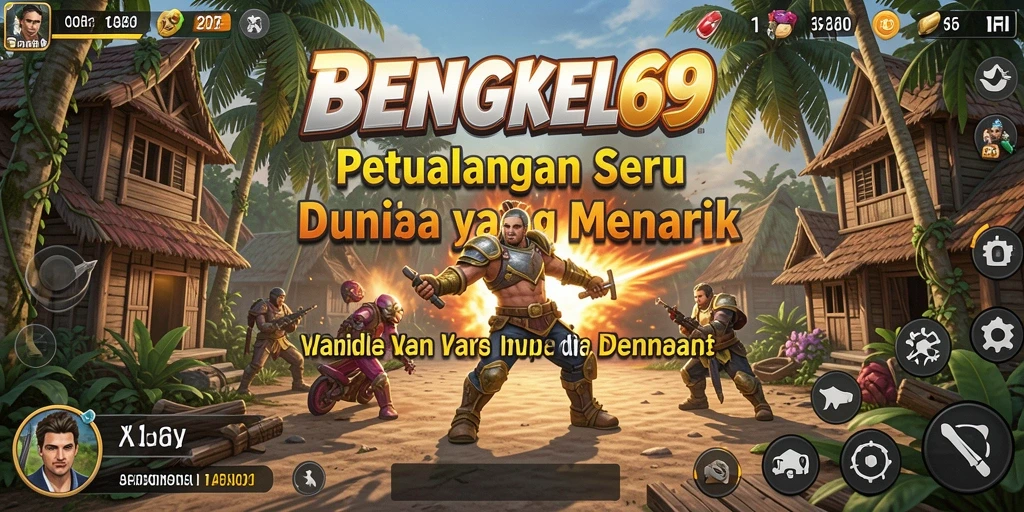 Screenshot BENGKEL69 menampilkan aksi seru dalam petualangan penuh tantangan.