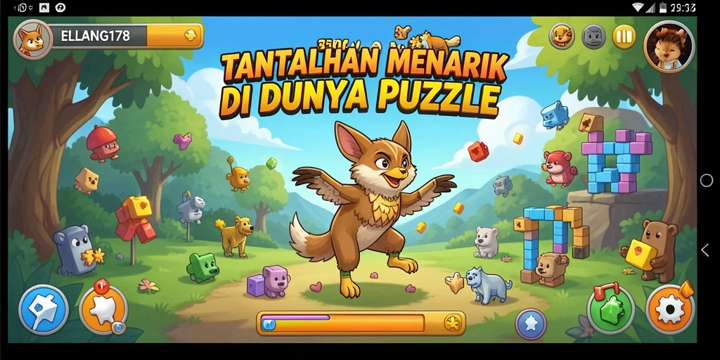 Tampilan gameplay ELANG178 yang penuh warna dan menarik.