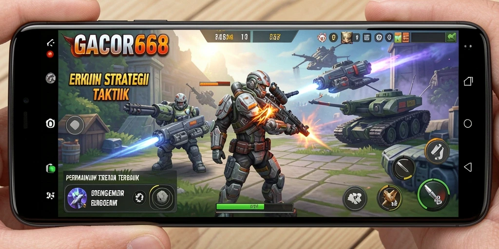 Gameplay strategis yang seru dan penuh tantangan di GACOR668