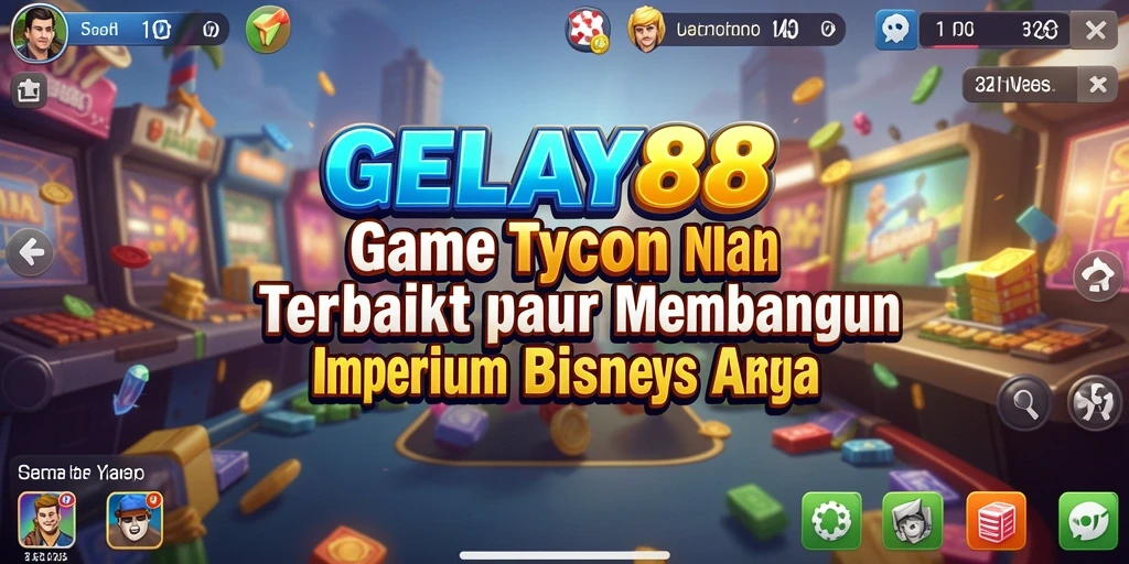 Screenshot dari gameplay <strong>GELAY88</strong> yang menampilkan manajemen bisnis yang menarik.
