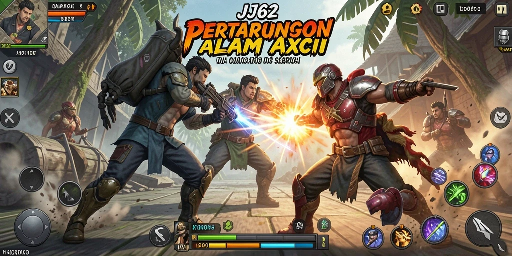 Screenshot gameplay <strong>JJ62</strong> yang menunjukkan aksi seru dan mendebarkan.