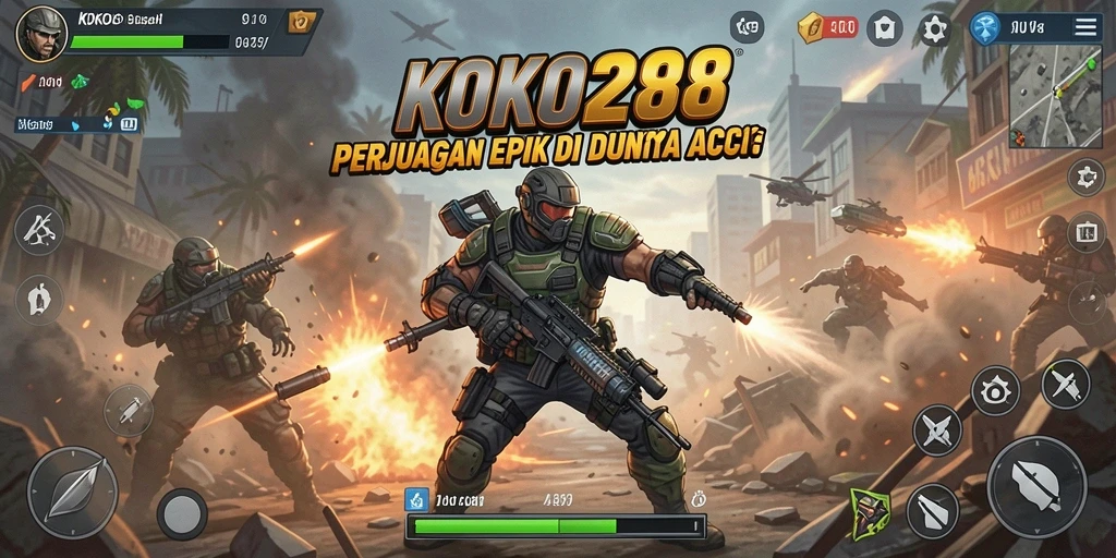 Tangkapan layar KOKO288 menunjukkan aksi pertempuran yang mendebarkan.