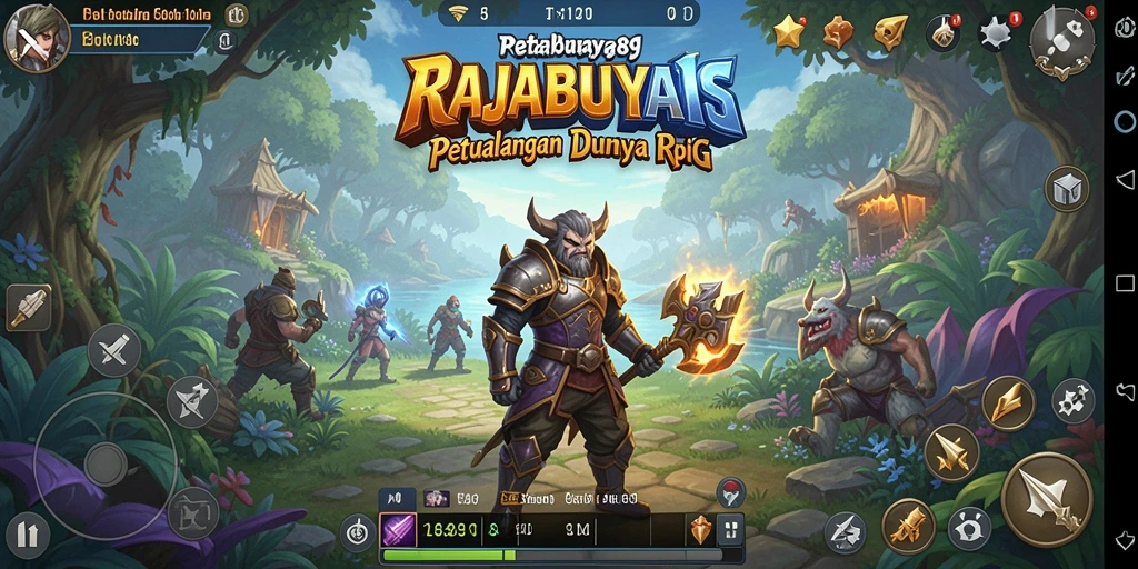 Tampilan menarik dari gameplay RAJABUAYA89 yang penuh aksi dan strategi.