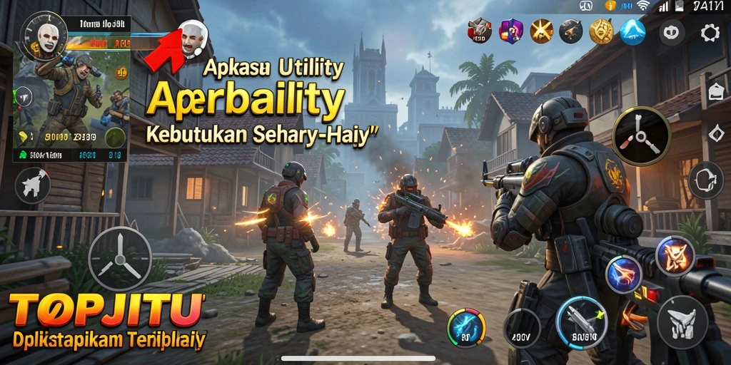 Tampilan antarmuka sederhana dan intuitif dari TOPJITU.